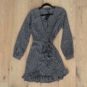 Nasty Gal wrap dress